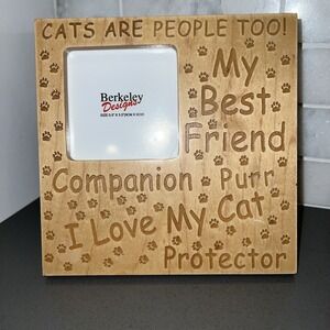 Square I love my cat picture Frame Berkeley Designs